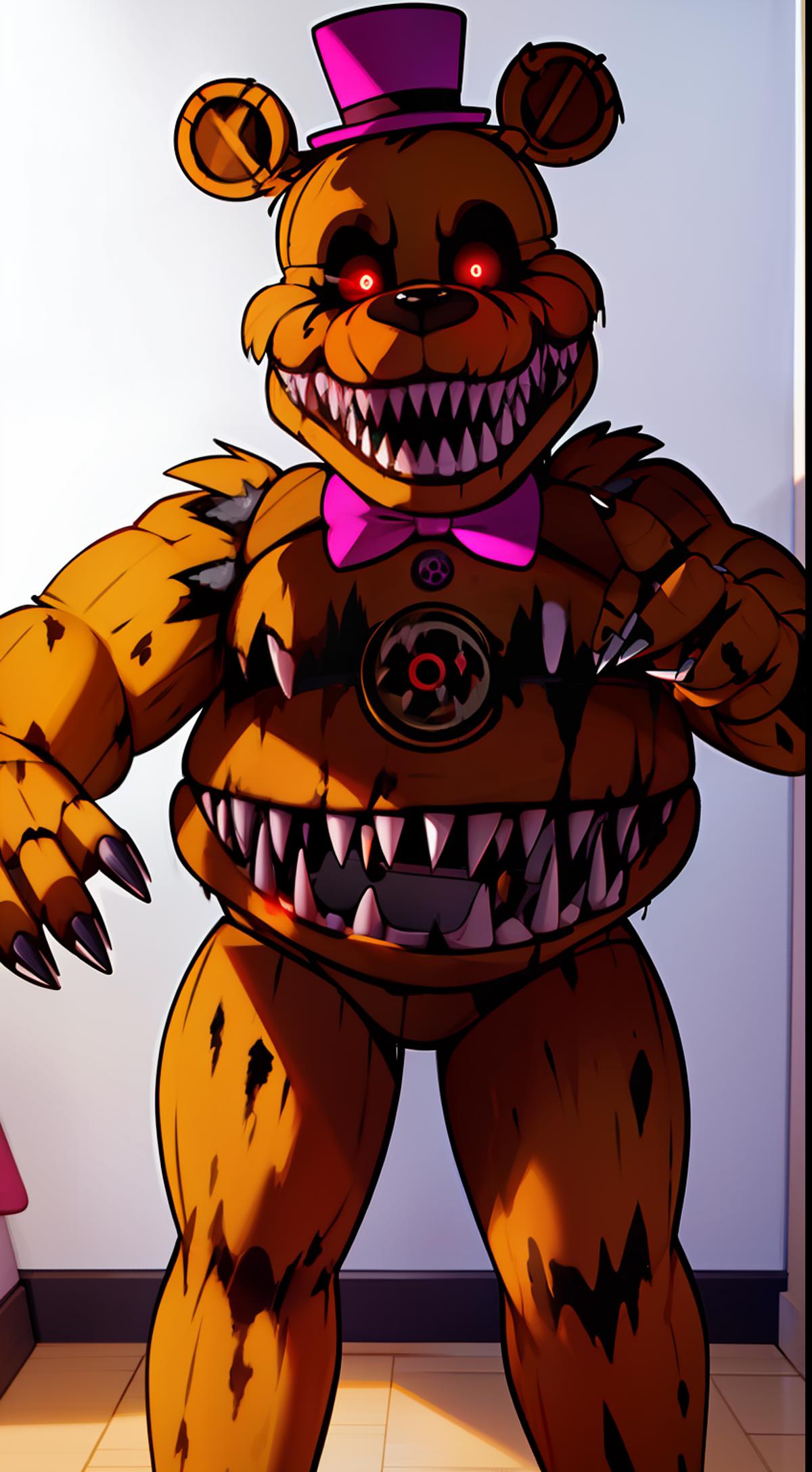 Nightmare Fredbear-FNAF4/Fanart