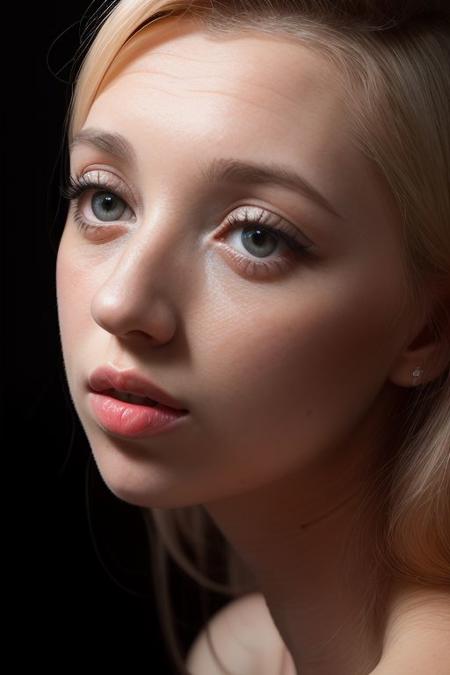 portrait of DEN_nanceyMK2,
(headshot:1.1) portrait on a plain black background, (headshot:1.2), face focus, intricate (beautiful eyes:1.2), (wide open eyes:1.1), Big eyes,  clean photo, circle lighting, high contrast,
bokeh, f1.4, 40mm, photorealistic, raw, 8k, textured skin, skin pores, intricate details,  <lora:epi_noiseoffset2:1>, epiCRealism