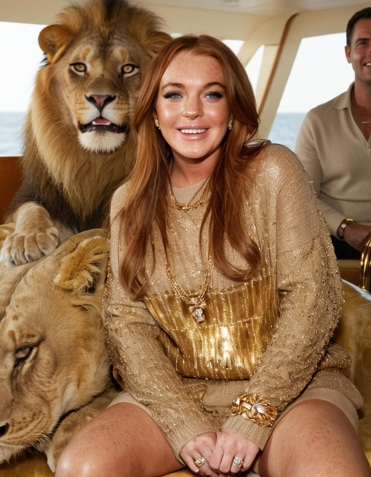 Lindsay Lohan XL image by MakeThemComeAliveAIArt