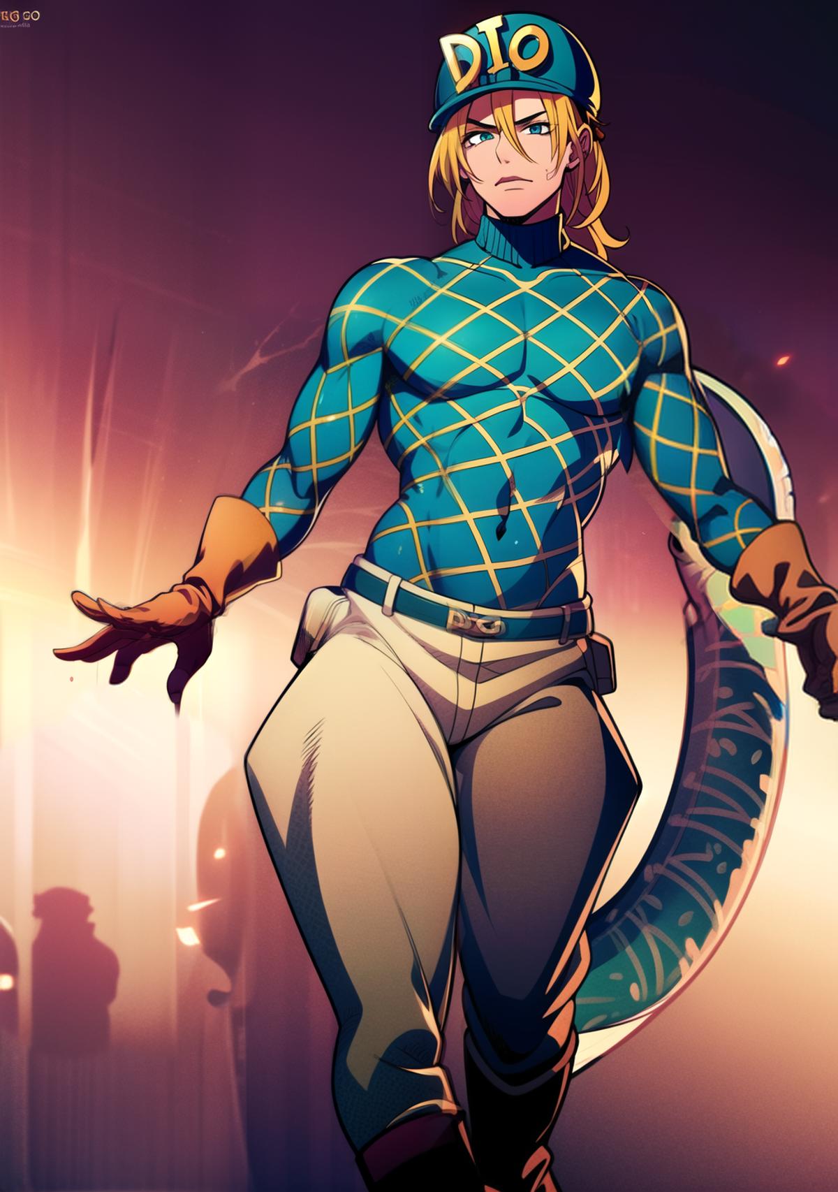 Diego Brando - LoRa image by randombanana