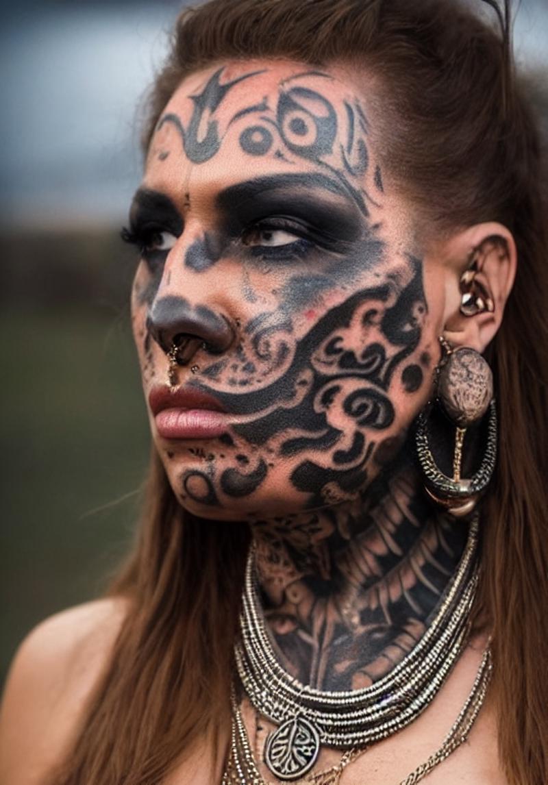 Face Paint and Face Tattoos image by terraxx