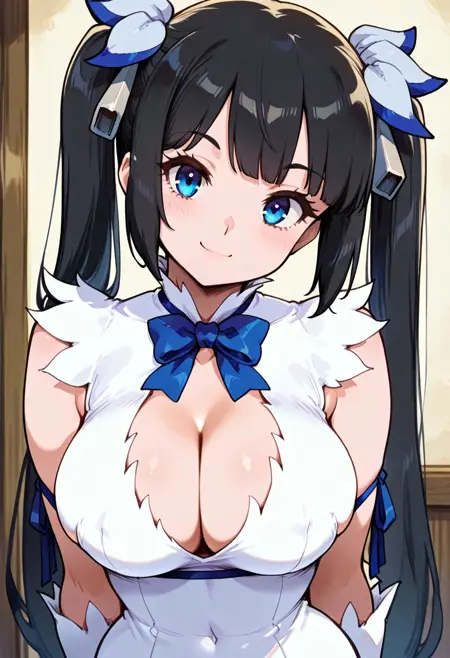 Hestia ヘスティア - DanMachi Illustrious