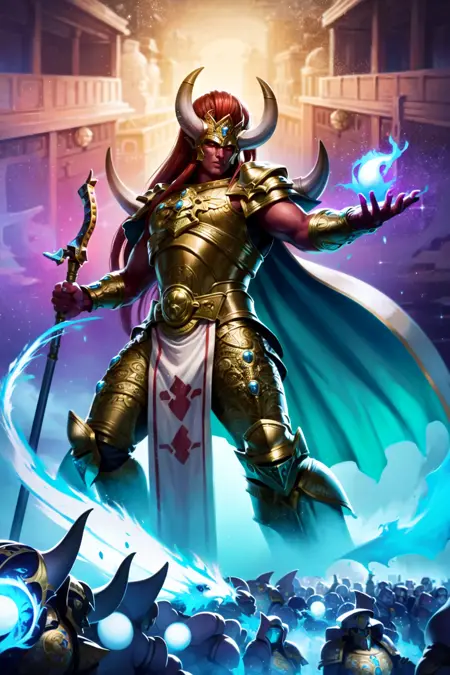 Magnus the Red, The Crimson King