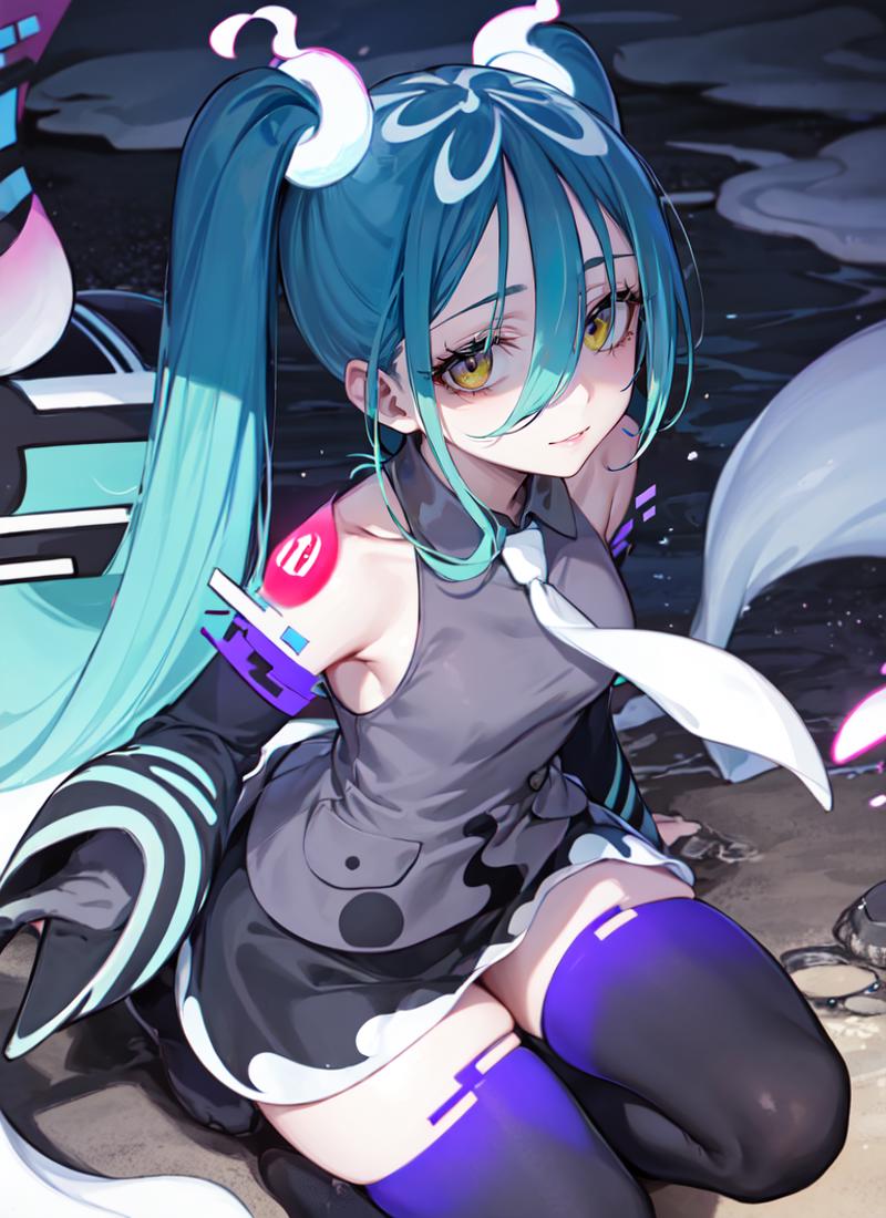 Ghost Miku - Project Voltage image by worgensnack