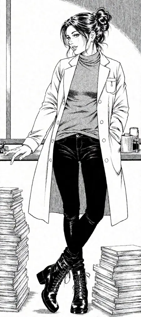 Kanou Seisaku's Manga Style Lora