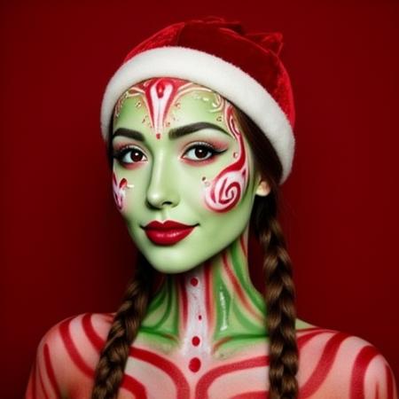 A Christmas Model in the style of The Crump Effect V1