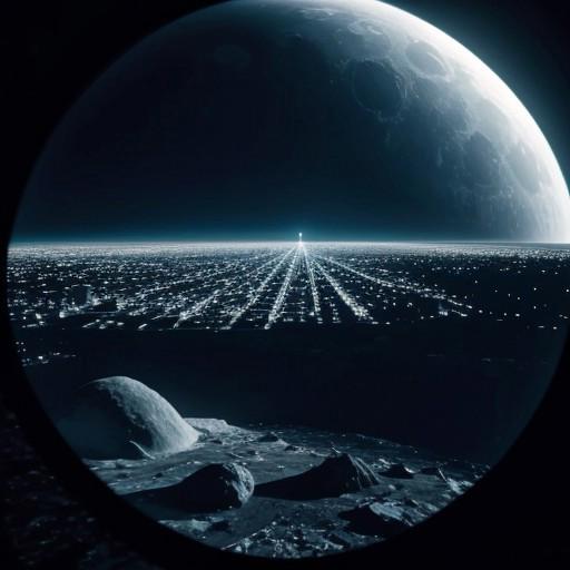 A city on the moon.