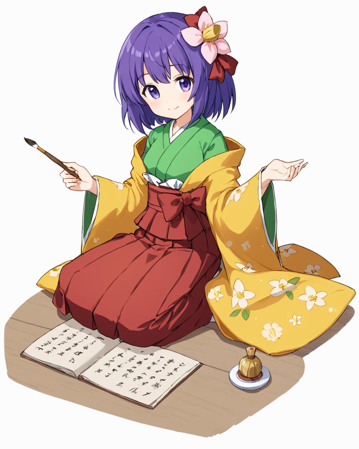 XL | touhou|东方 projcet 稗田阿求/稗田 阿求/Hieda no Akyuu image by kitarz