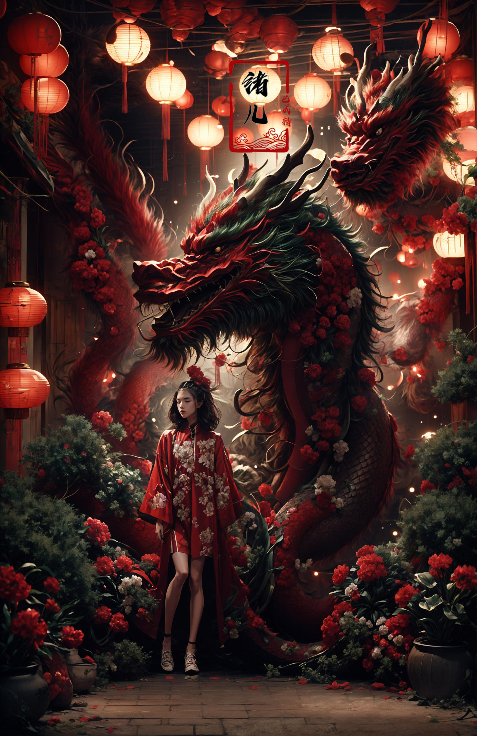 绪儿-龙舞Dragon dance image by XRYCJ