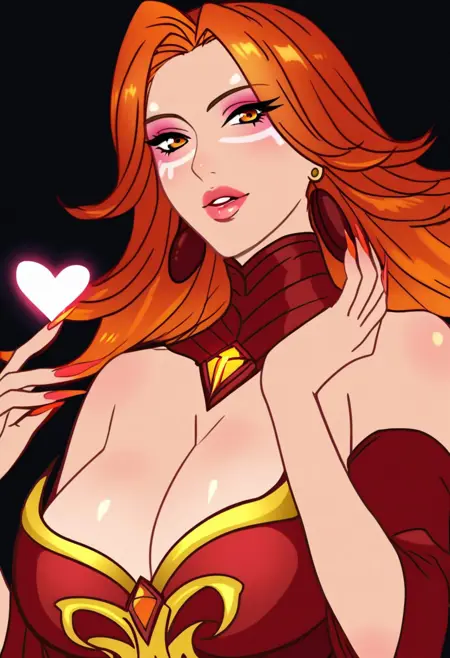 Lina, The Slayer (DOTA 2) [PONY XL] by UOC