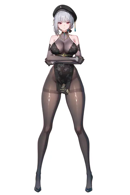 散华/sanhua - 海上私语/whispering sea - design from KanouSakura(鸣潮\Wuthering Waves)- Illustrious