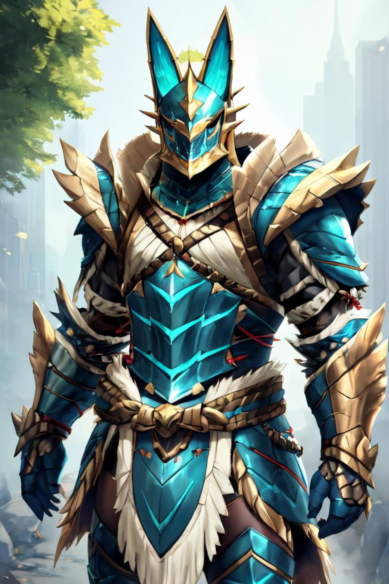 Zinogre GX Armor (Blademaster) image by Valstrix