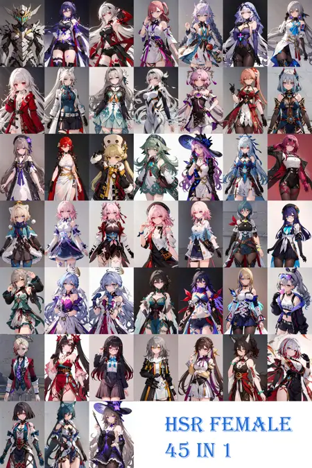 Honkai Star Rail - All in One (Female) | 女角色合集