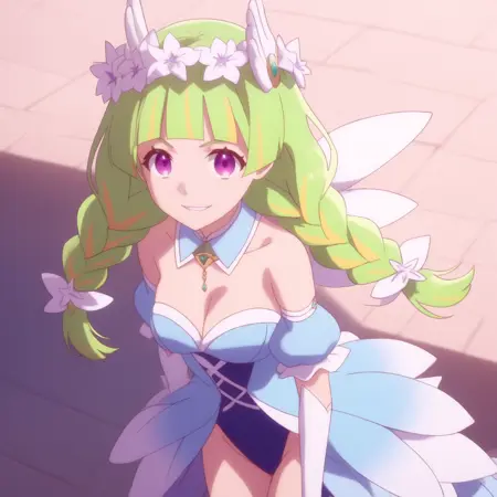 Hanaboshi/Flower Hat - Bogus Skill <<Fruitmaster>>: About That Time I Became Able To Eat Unlimited Numbers of Skill Fruits (That Kill You) - 2 Outfits - Pony/SDXL