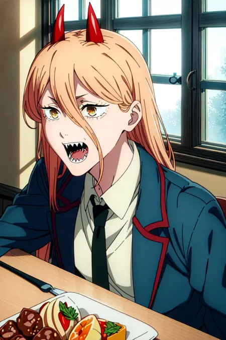 Power Anime Screencap Style Character LoRA