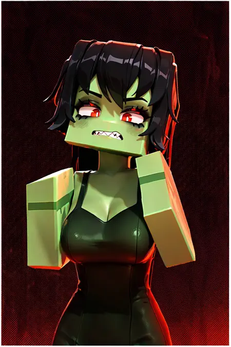 Zombie Girl (Zamination/Fazbear and friends)