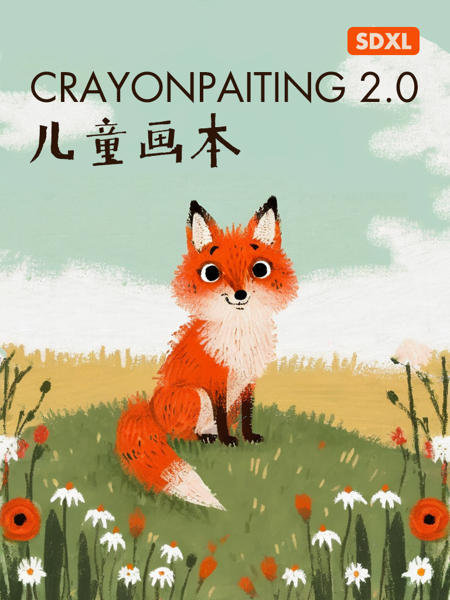CrayonPaiting SDXL 2.0 | 儿童绘本 v2.0