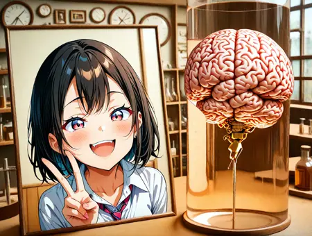 brain and photo (Illustrious)