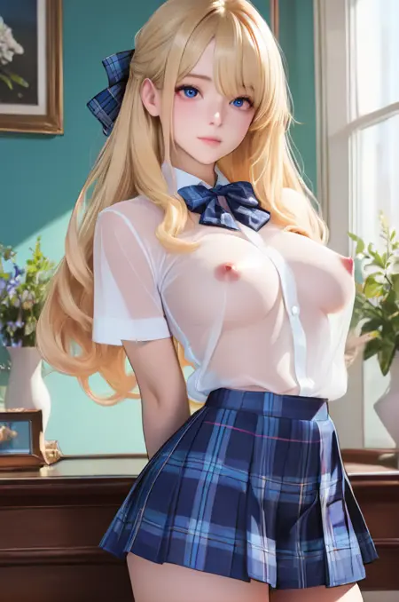 See through jk uniform