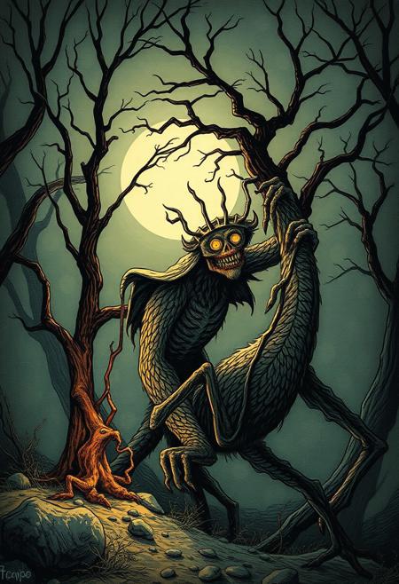 ’Twas brillig, and the slithy toves
Did gyre and gimble in the wabe:
All mimsy were the borogoves,
And the mome raths outgrabe.
‘Beware the Jabberwock, my son!
The jaws that bite, the claws that catch!
Beware the Jubjub bird, and shun
The frumious Bandersnatch!