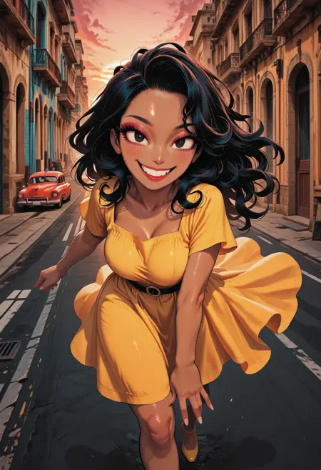 Viva La Habana! - Havana street background