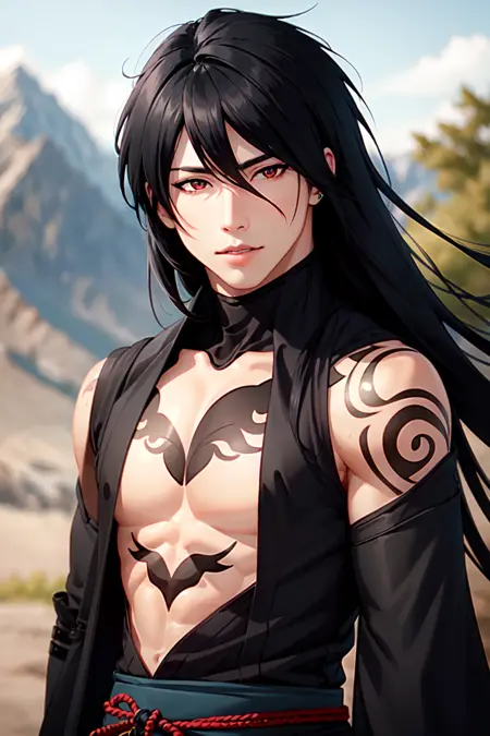 Kurosaki Ichigo Final Getsuga Tenshou (Bleach)