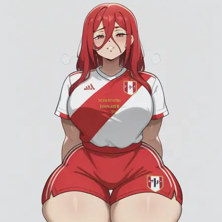 Peruvian team Shirt SDXL LoRA | Sportwear [Illustrious]