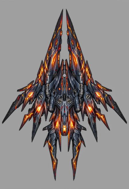 Starsector Spaceships in different faction styles flux1dev Galactic Constellate v1