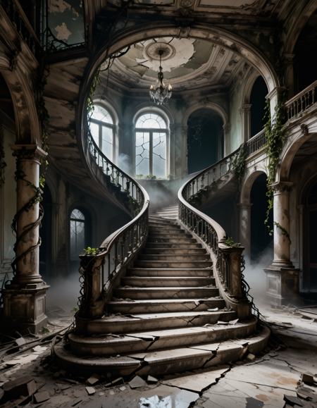 decaying spiral staircase pony v1.0