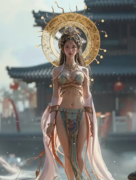 绪儿-古风女神 xuer Chinese goddess