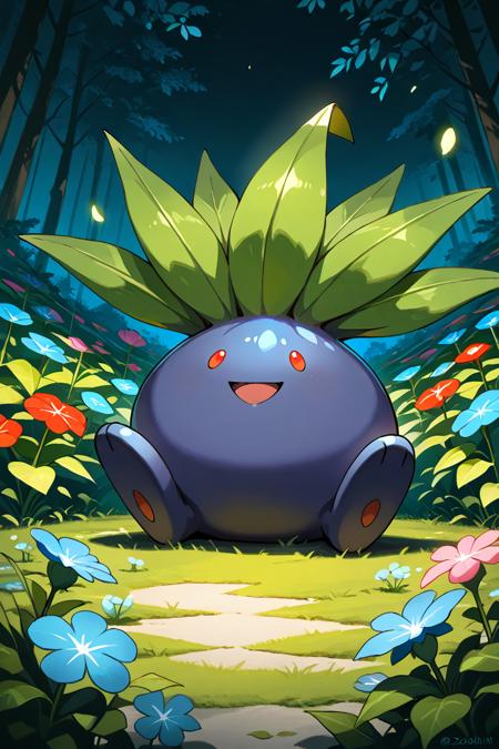 Oddish: Weed Pokemon | ナゾノクサ (Pokedex #0043) [Illustrious & Pony] Illustrious