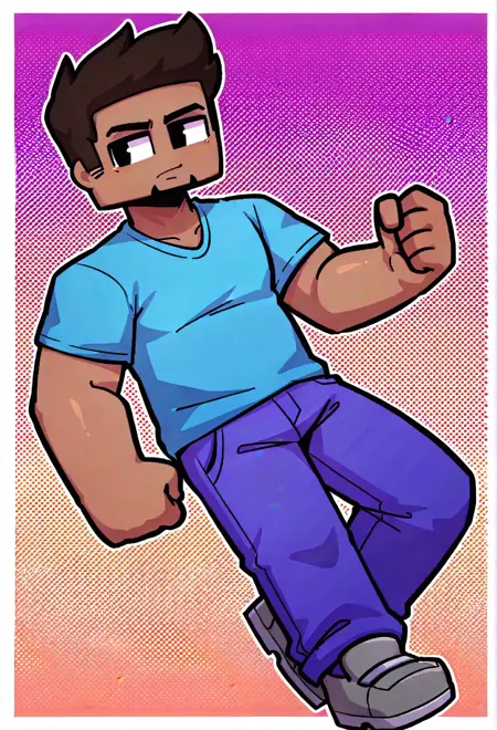 Steve (Friday Night Funkin/FNF Don't Funk at Night)