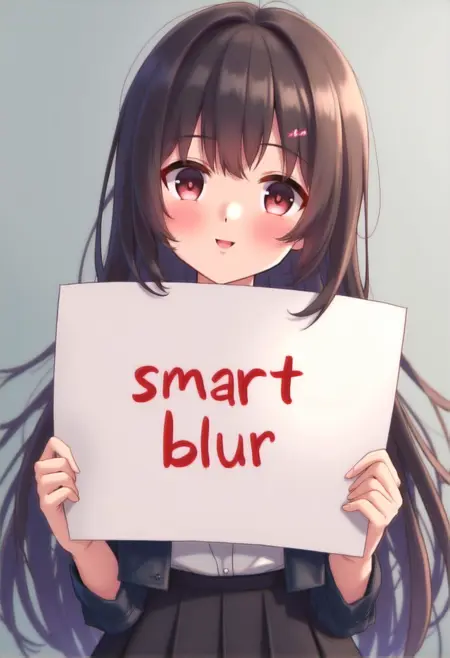 Smart Blur + Text Enhance (Lightning Fast)