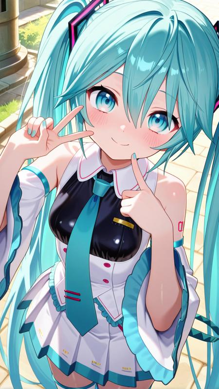 初音未来 Ika 版-博歌乐（Hatsune Miku Ika Version-Vocaloid） IllustriousXL