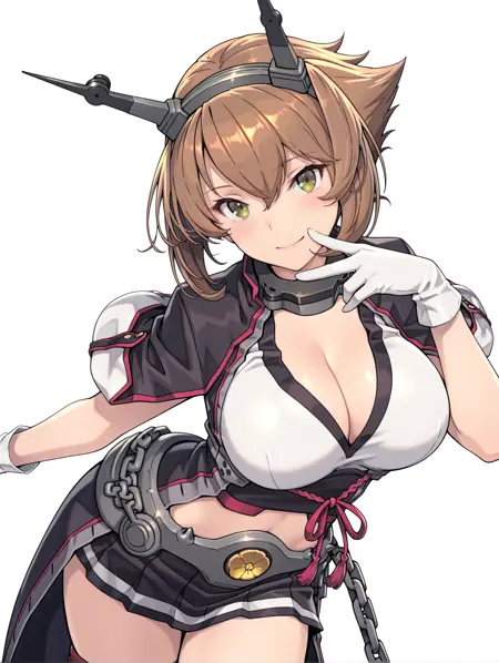 【Illustrious】陸奥 改二 艦隊これくしょん-艦これ- (Mutsu kaini) (KanColle)