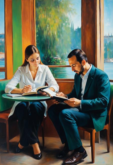 Tahir Salahov style Tahir Salahov style