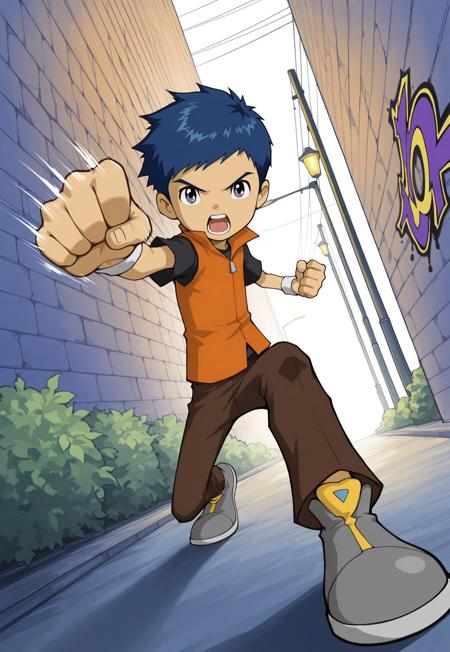 Henry Wong (Digimon Tamers) - Illustrious V1 Illustrious
