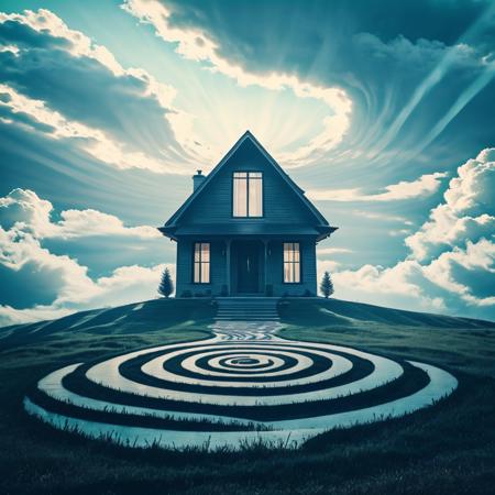 Geometric Dreamlike Movie (SD1, SDXL, Pony, Flux) SD1.5