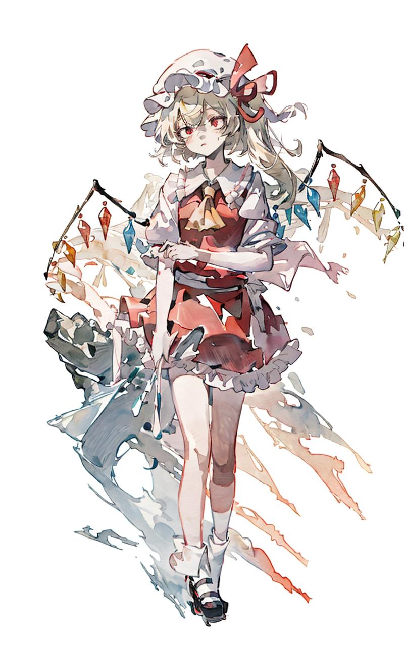 flandre scarlet (touhou) 芙兰朵露 东方project image by MonMister