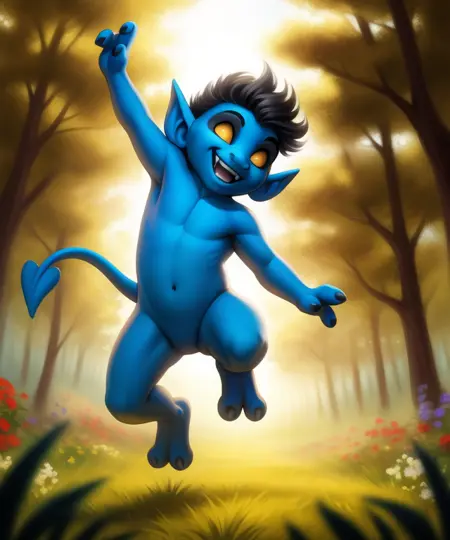Bamfs Demon - ( Nightcrawler 2014 comic )
