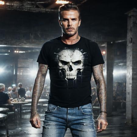 David Beckham pony David Beckham