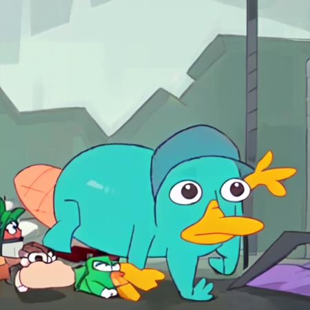 platypus<lora:Perry:1>