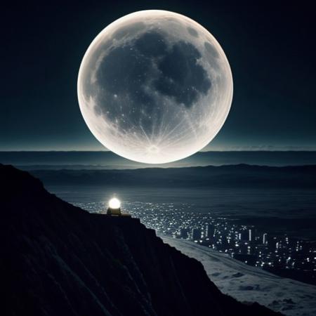 A city on the moon.