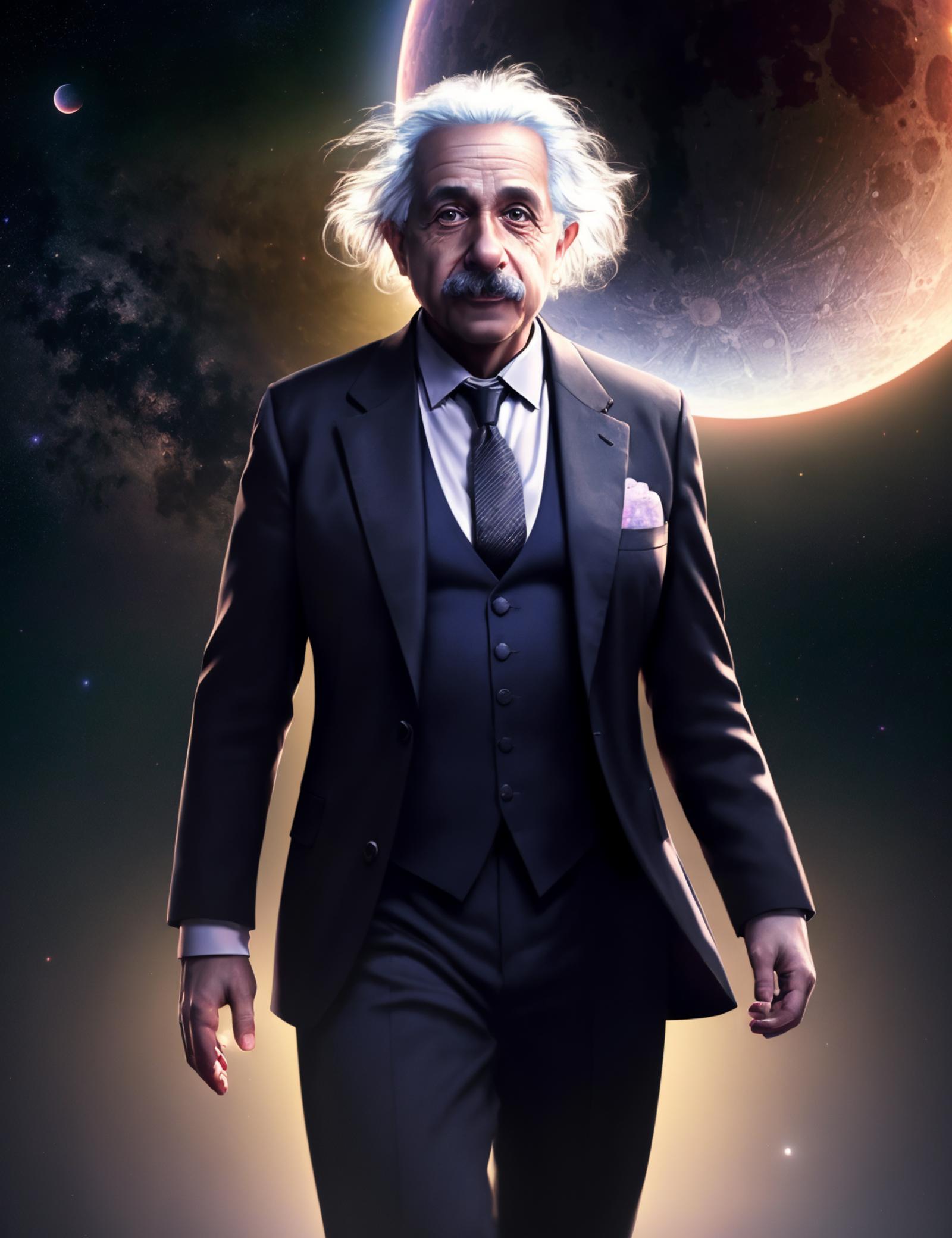 Albert Einstein - LoRA image by DonMischo