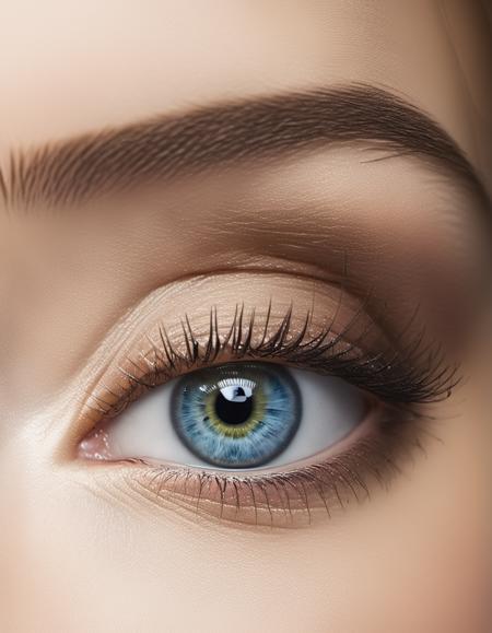 single eye, professional photo of perfecteyes eyes, studio lighting, intricate