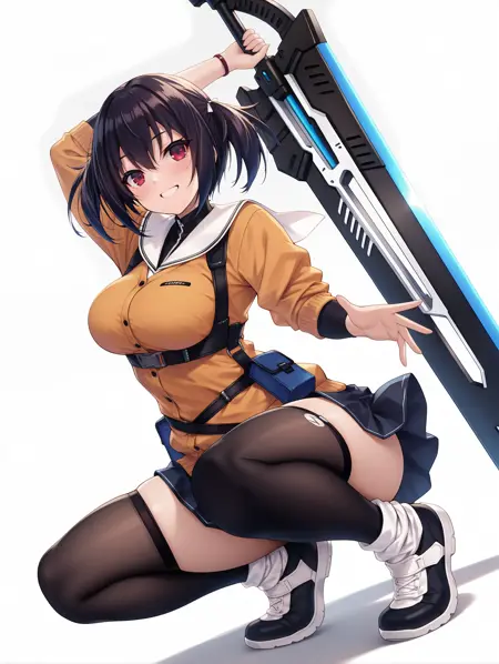 【Illustrious】 益川 雅樂 アサルトリリィ (Masukawa Uta) (assault lily)