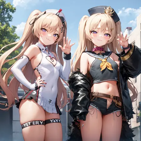 Bache 2 in 1 Character LoRA (Azur Lane)