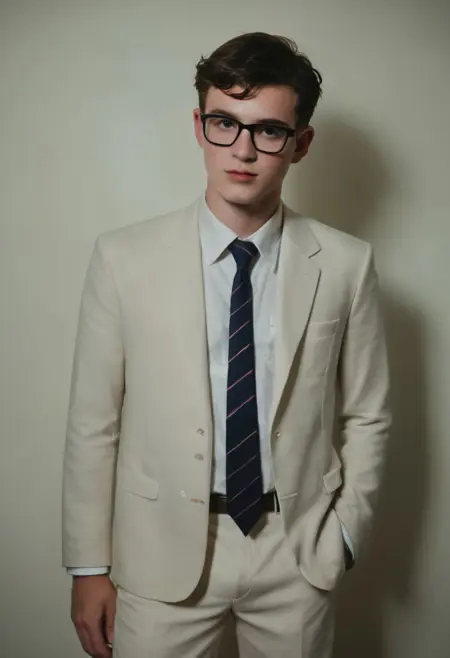 Cute Nerd Guy (Not a real person)