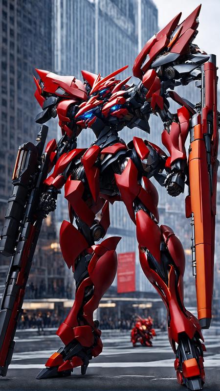 [Illustrious / SDXL] Super robot diffusion XL (Gundam, EVA, ARMORED CORE, BATTLE TECH like mecha lora) v2.0k
