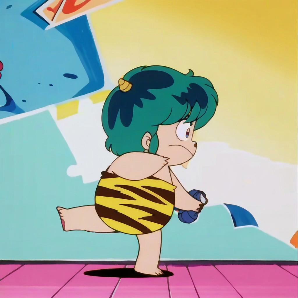 rating_safe, sharp, score_10, score_9, score_8_up, consistent background, anime screencap, 1980's style, Ten <lora:Urusei_Yatsura_80s-PDXL:0.8>